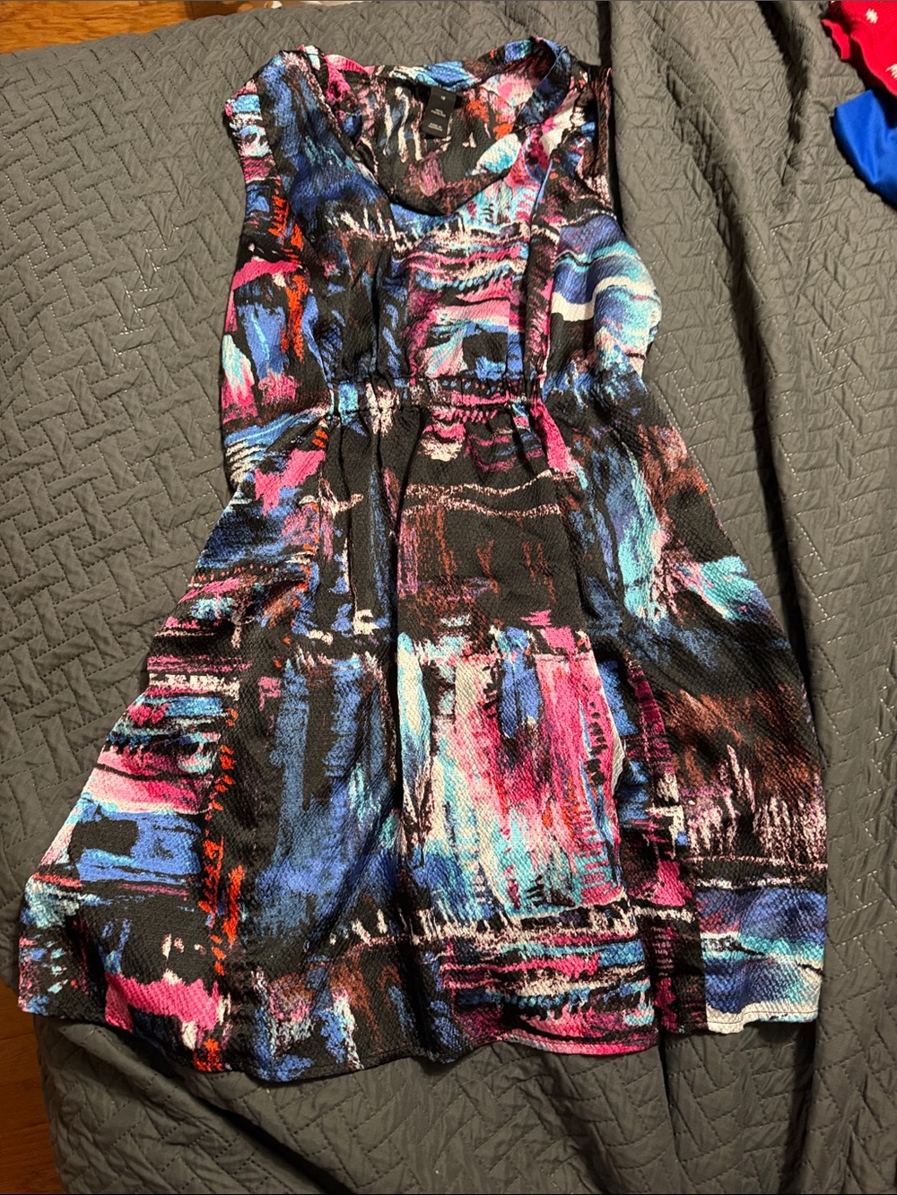 Lane Bryant Abstract Print Sleeveless Women’s - Multi-Color Shirt
